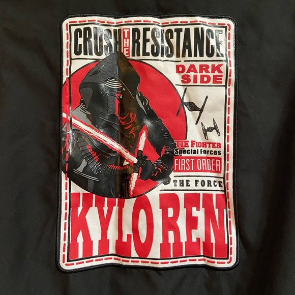 Kid’s Star Wars Kylo Ren Varsity Jacket, Size 9/10 - Picture 6 of 14